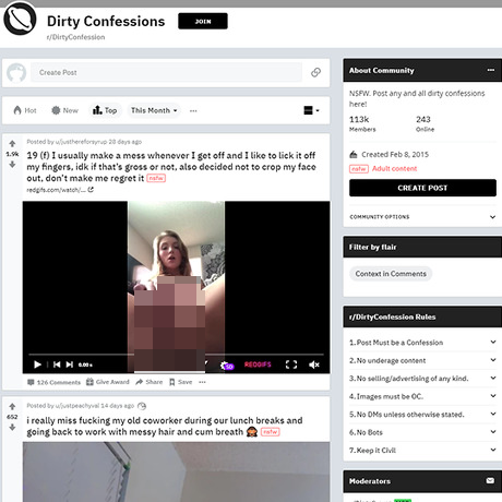 Dirty Confession – Real Confessions on Reddit | NSFW Subreddit Review Dirty Confession – Real Confessions on Reddit | NSFW Subreddit Review