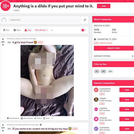 Reddit – Dildo Subreddit Review | NSFW Community Guide Reddit – Dildo Subreddit Review | NSFW Community Guide
