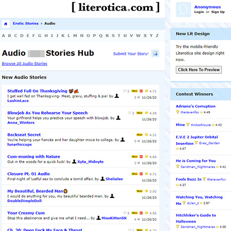 Literotica Audio β Audio Sex Stories and ASMR Porn Sites Literotica Audio β Audio Sex Stories and ASMR Porn Sites