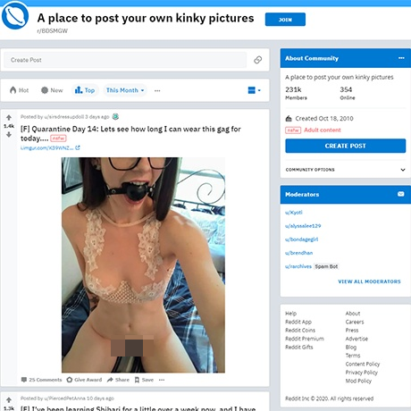 BDSMGW – Amateur BDSM Subreddit for Kinky Photo Sharing BDSMGW – Amateur BDSM Subreddit for Kinky Photo Sharing