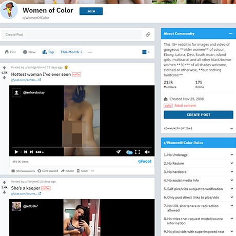 WomenOfColor – Discover Amateur NSFW Content on Reddit WomenOfColor – Discover Amateur NSFW Content on Reddit