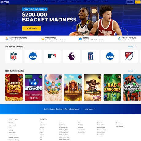 SportsBetting – Reliable Online Sports Betting & Casino SportsBetting – Reliable Online Sports Betting & Casino