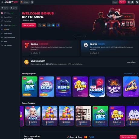 BetFury – Crypto Casino with Dozens of Altcoins & Staking Rewards BetFury – Crypto Casino with Dozens of Altcoins & Staking Rewards