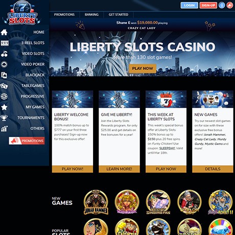 Liberty Slots Casino – Online Gambling with Generous Bonuses and US Access Liberty Slots Casino – Online Gambling with Generous Bonuses and US Access