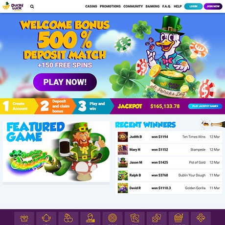 DuckyLuck – Online Casino with Hundreds of Games & Bitcoin Support DuckyLuck – Online Casino with Hundreds of Games & Bitcoin Support