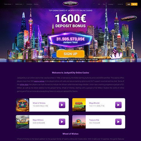 Jackpot City Casino – Trusted Online Casino with Slots and Table Games Jackpot City Casino – Trusted Online Casino with Slots and Table Games