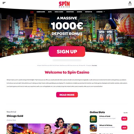 Spin Casino – Premium Online Casino Games & Betting Options Spin Casino – Premium Online Casino Games & Betting Options
