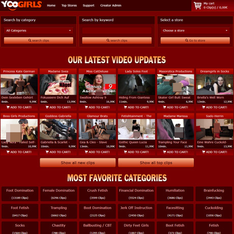 YooGirls – Premium FemDom Video Store | Fetish Porn YooGirls – Premium FemDom Video Store | Fetish Porn
