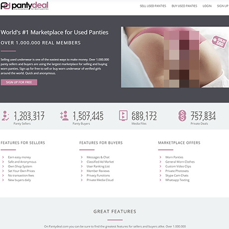 PantyDeal – A Marketplace for Used Panties and Adult Content PantyDeal – A Marketplace for Used Panties and Adult Content