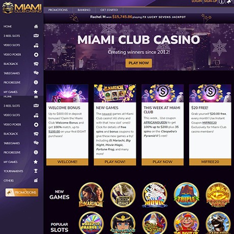 Miami Club Casino – Online Casino with Sizable Bonuses & Crypto Miami Club Casino – Online Casino with Sizable Bonuses & Crypto