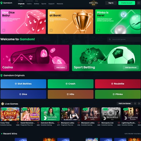 Gamdom – Online Casino and Sportsbook with Crypto Options Gamdom – Online Casino and Sportsbook with Crypto Options