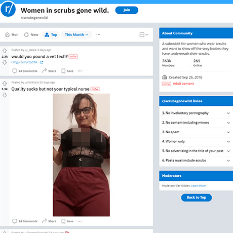 ScrubsGoneWild – Top NSFW Reddit Community for Scrubs Lovers ScrubsGoneWild – Top NSFW Reddit Community for Scrubs Lovers