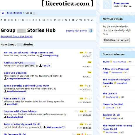 Literotica – Group Sex Stories and Gangbang Porn Alternatives Literotica – Group Sex Stories and Gangbang Porn Alternatives
